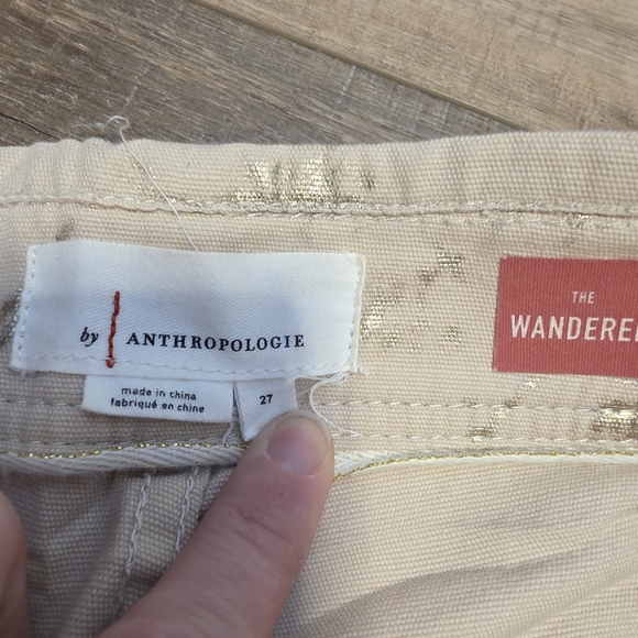 Anthropologie ($198) Pilcro “The Wanderer” Metallic Utility Pants - Picture 7 of 11